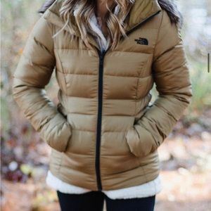 The north face Gotham jacket Size S British khaki